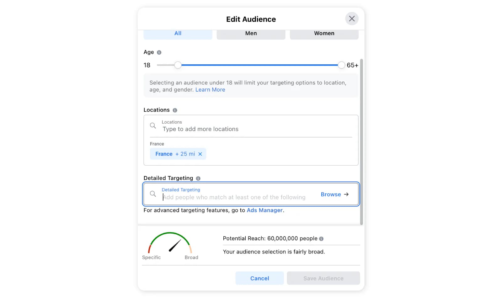 How to promote post on Facebook - Step 3