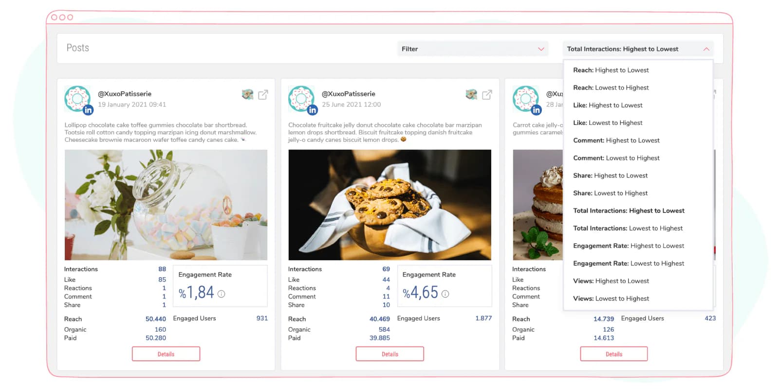 advanced linkedin company page filters