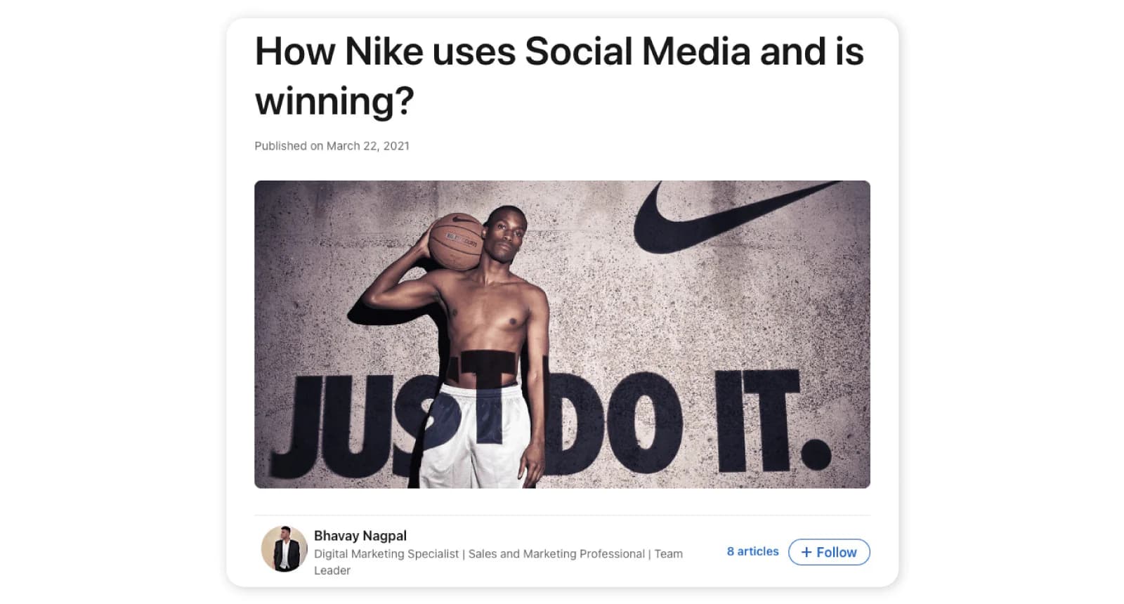 Pro tips to get verified on Instagram - Get creative