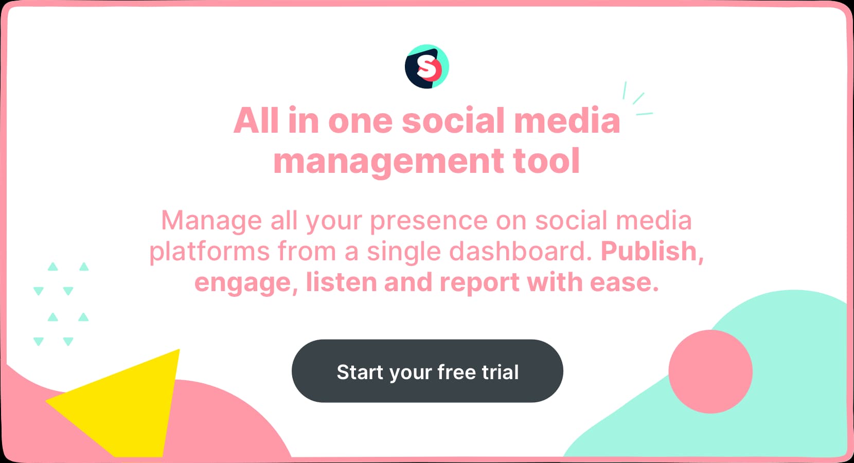 Social media management tool