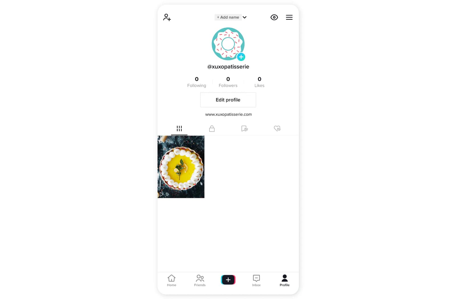 How to save a TikTok video without the watermark - Step 1