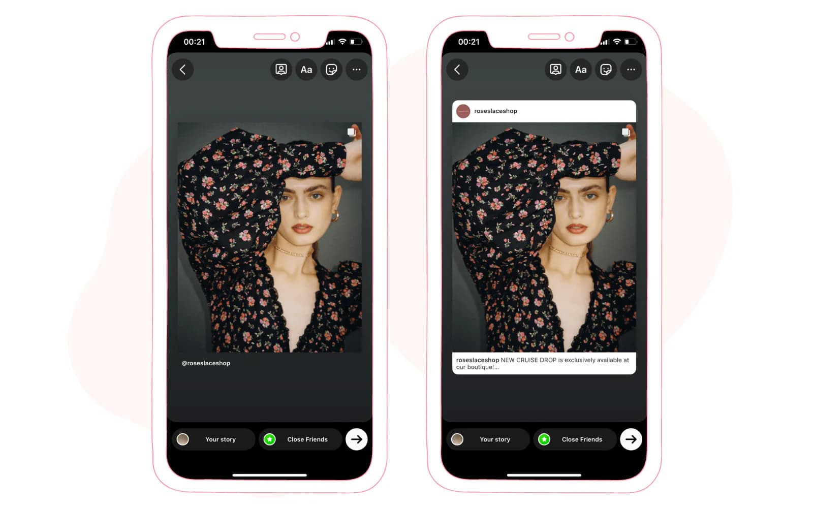 repost an Instagram post - Add Post to Your Story