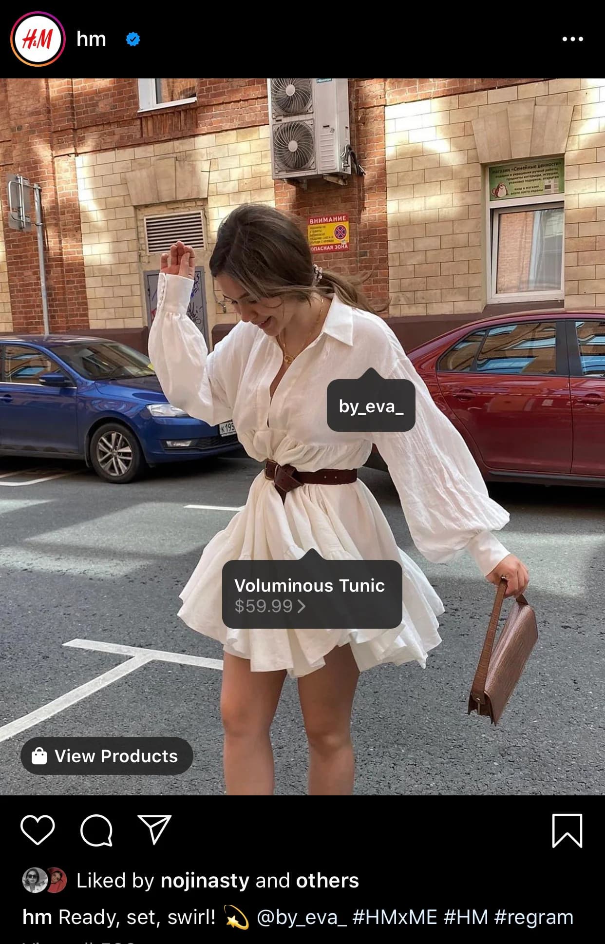 How to add Insta tags