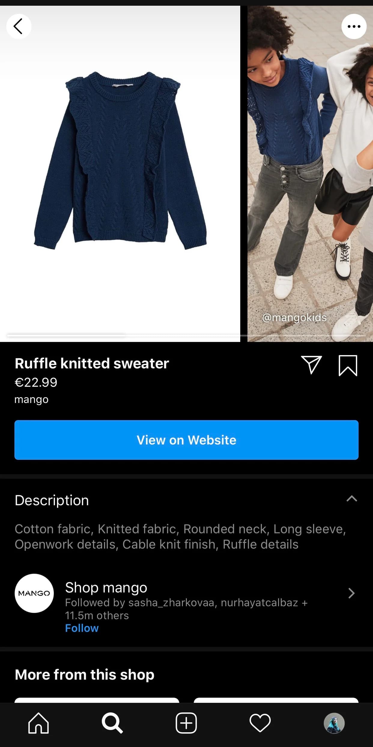 How to add Instagram shopping tags