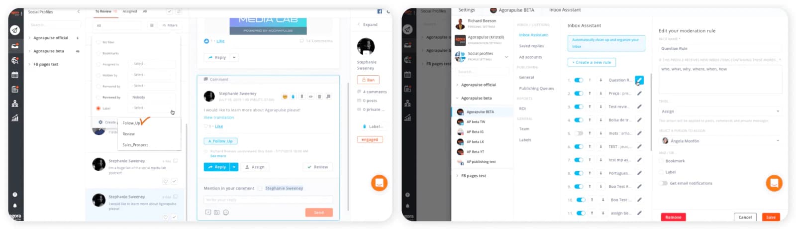 Best community management software - Agorapulse