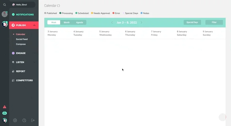 Social media CRM platforms -Sociality.io Engage