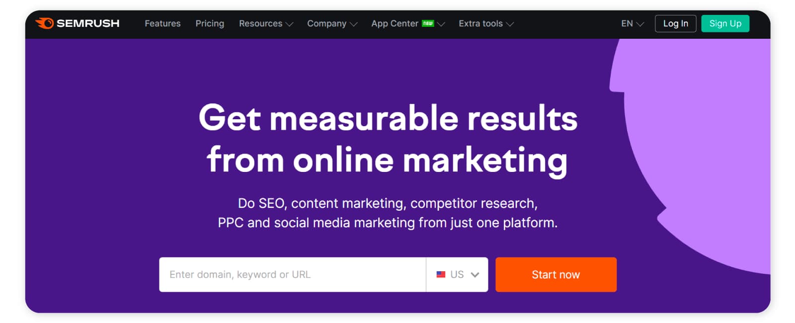 Search engine optimization (SEO) tools - Semrush