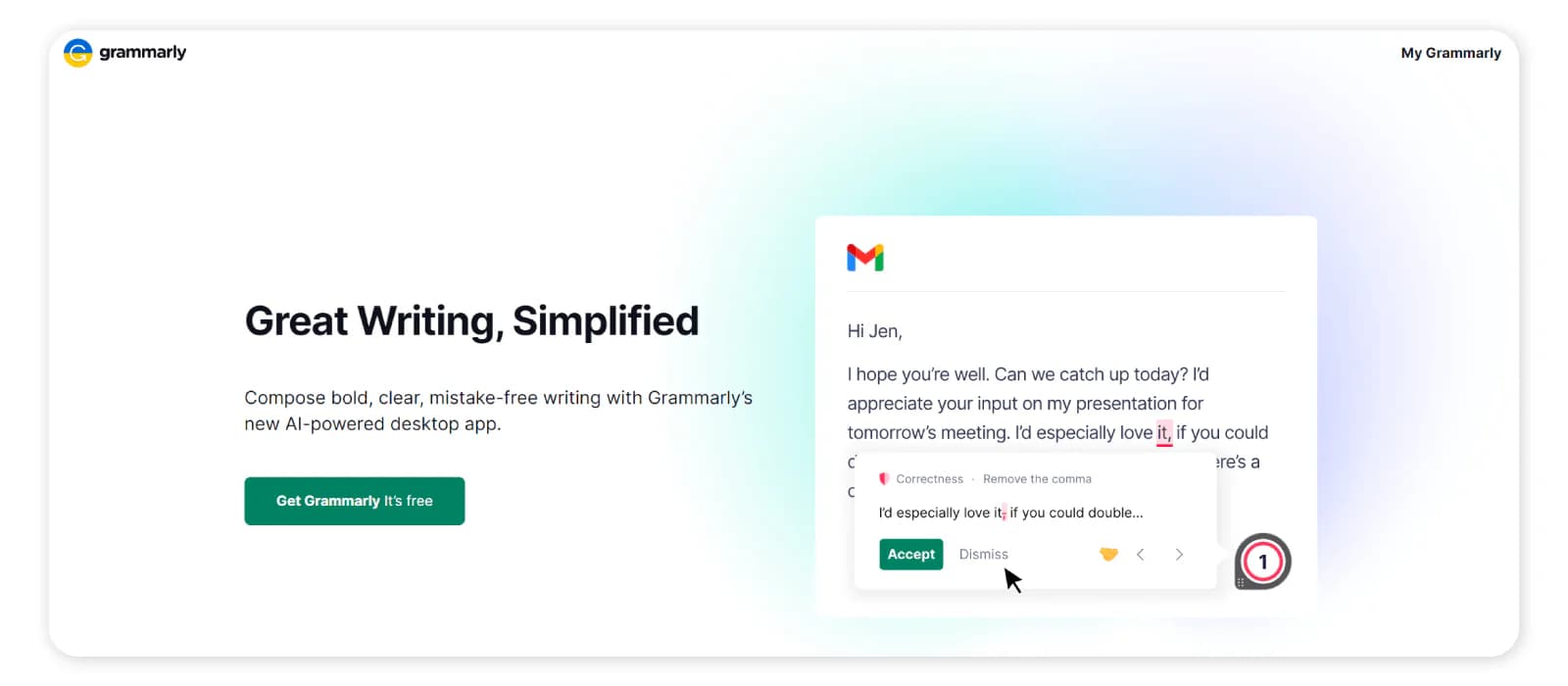 Copywriting tools - Grammarly