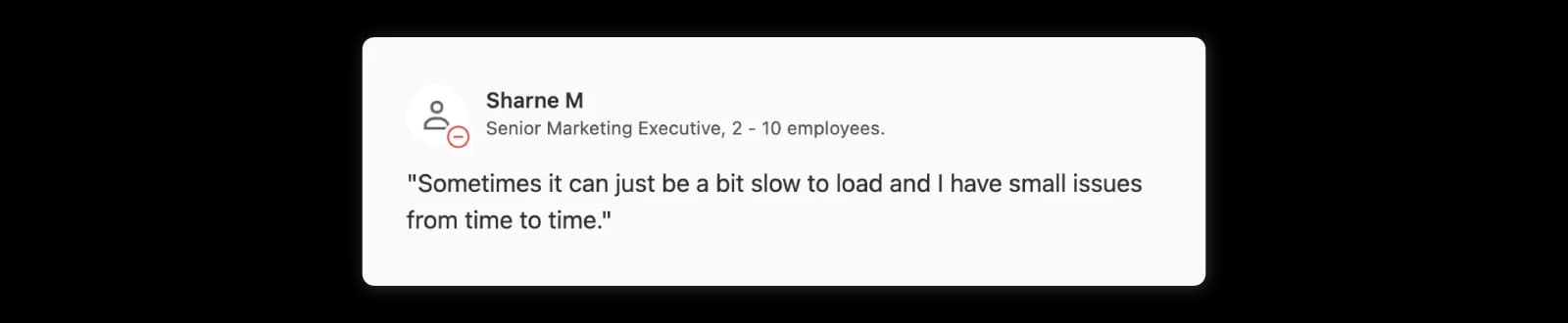 Reviewer describes occasional slow loading while using Agorapulse