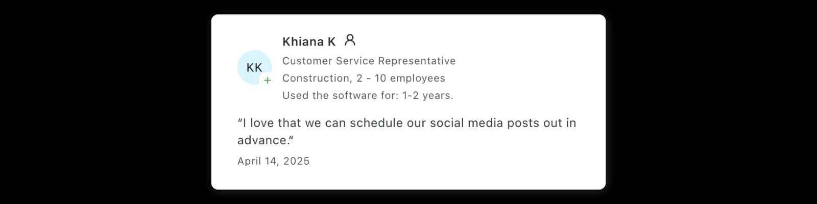Reviewer praises SocialPilot for scheduling posts ahead of time