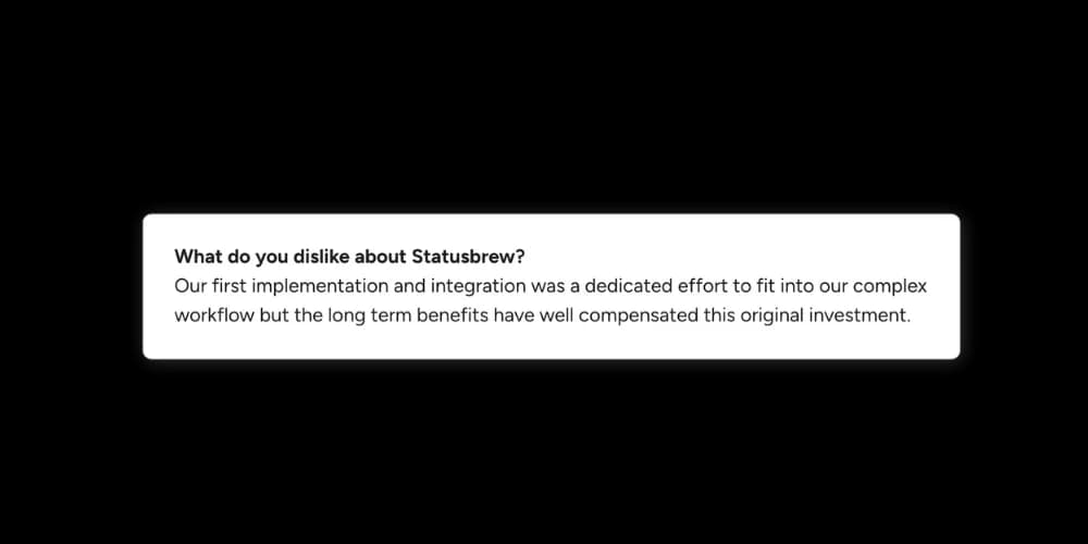 status brew-review