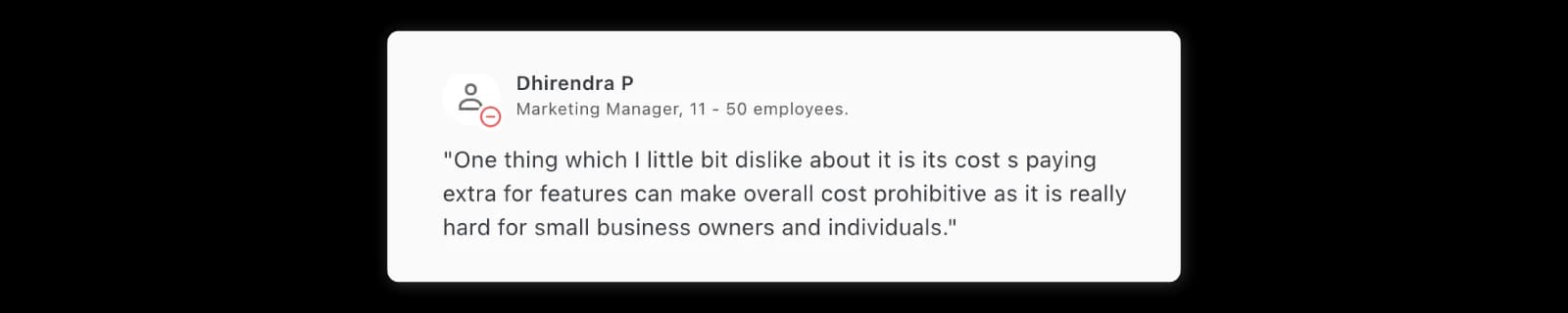 Sprout Social reviewers calling per-seat pricing steep for smaller teams and agencies