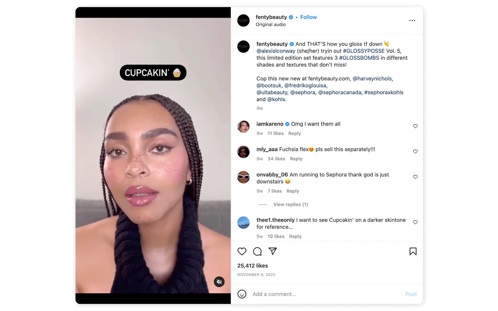 Best examples of User-Generated Content - Fenty