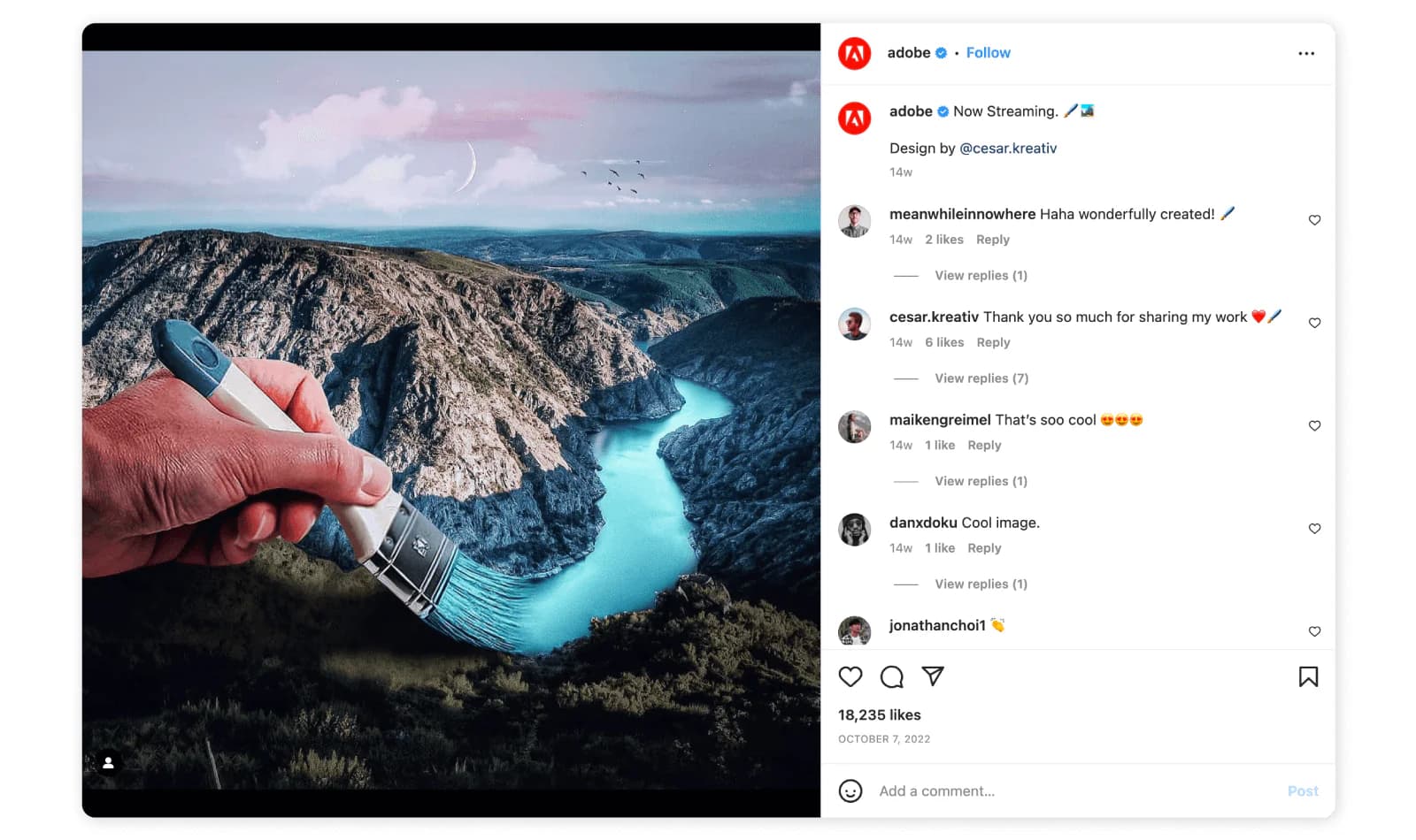 Best examples - Adobe