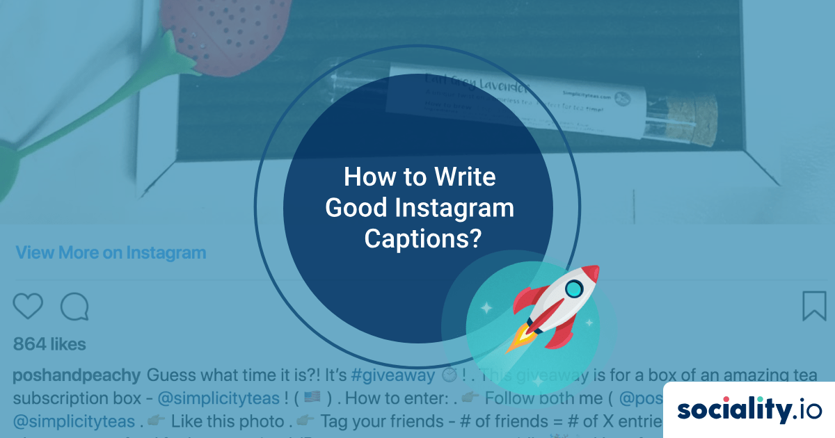 how to write good instagram captions - follow me on instagram caption