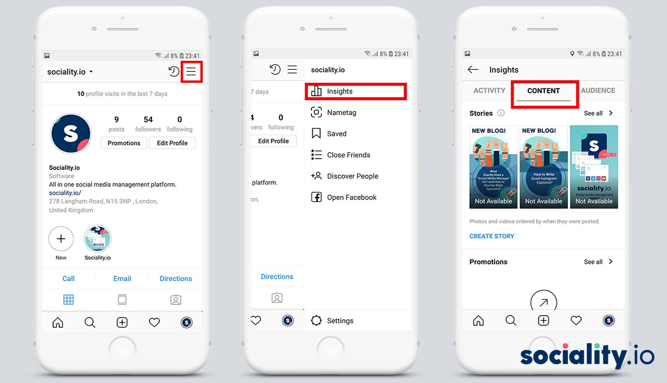 Instagram - How to access your Stories Insights