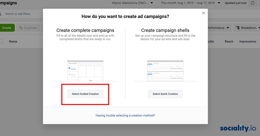 facebook ads campaign how to