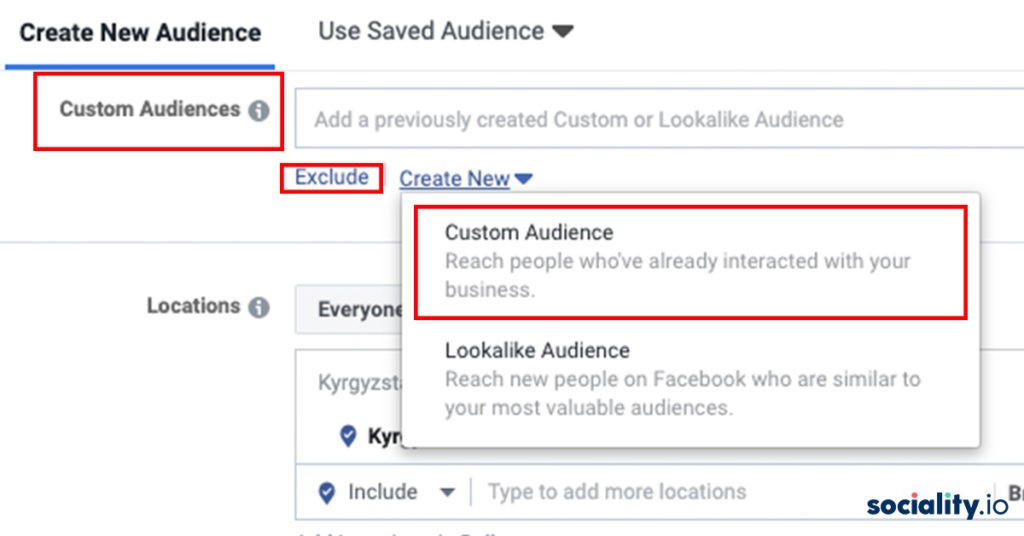 facebook ads custom audiences