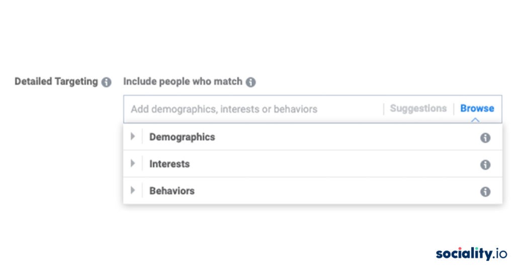 Facebook Ads Detailed Targeting