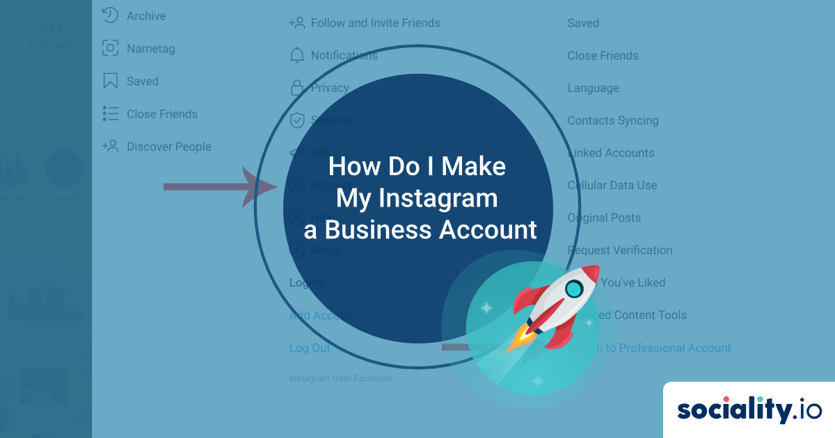 How To Make Instagram Business Page How Do I Make My Instagram A Business Account Sociality Io Blog