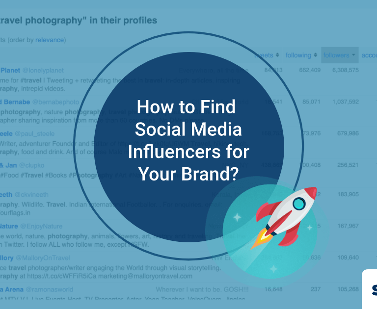 How to Find Social Media Influencers for Your Brand?