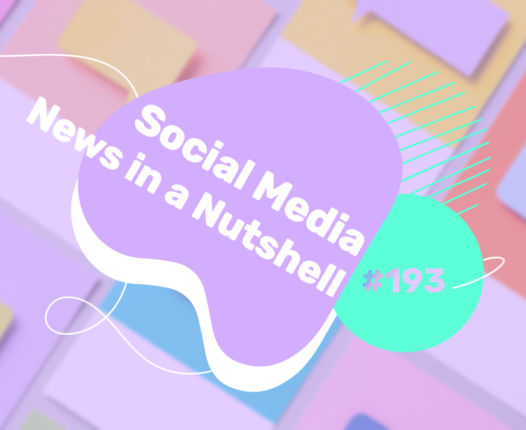 What’s going on in the world of social media this week? 16 — 22 November 2020