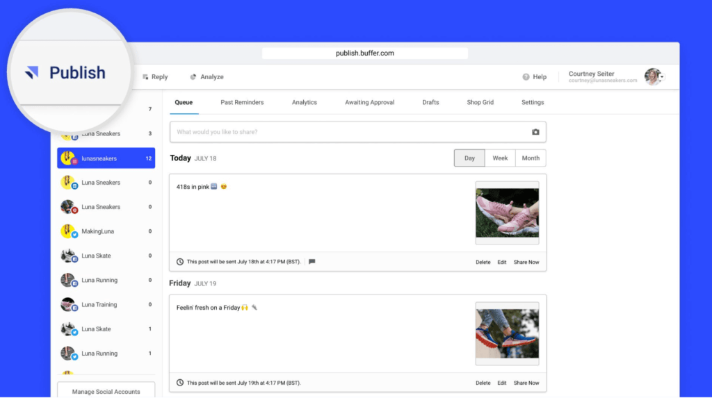 Buffer Publish