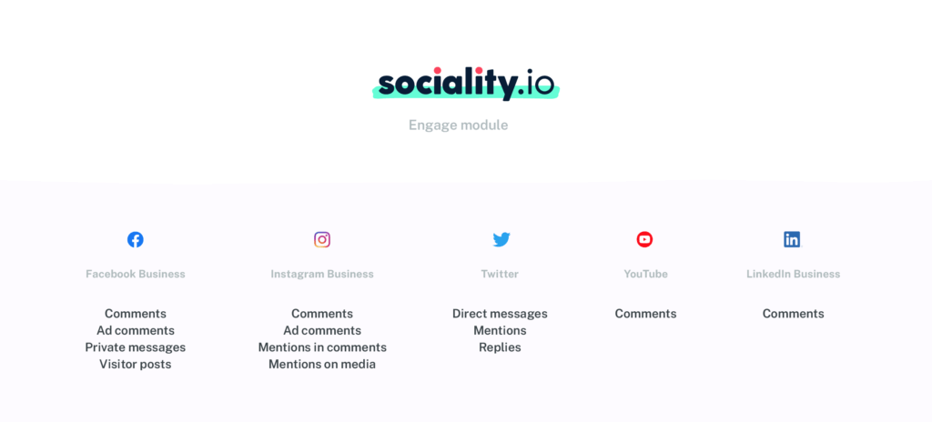 Sociality.io Engage module