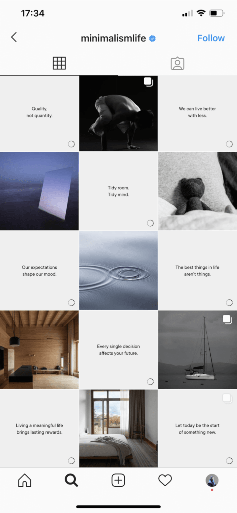 Instagram Grid Style - Checkerboard Feed