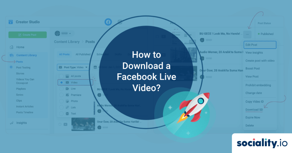 how to download video from facebook live