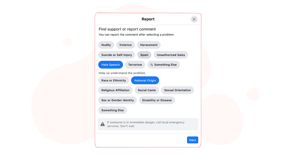 Facebook Report a Comment