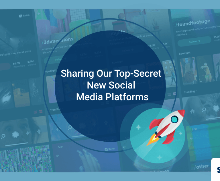 Sharing Our Top-Secret New Social Media Platforms