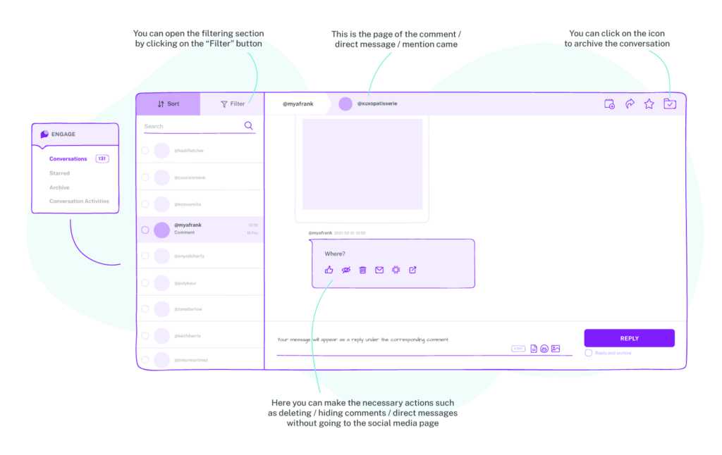 Sociality.io engage module