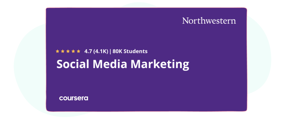 Northwestern Social Media Marketing Course