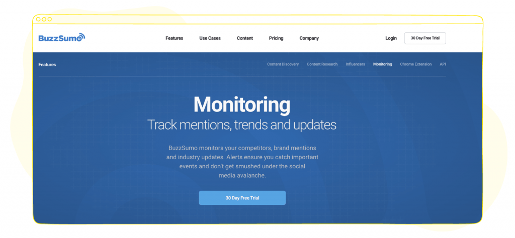 Social Media Monitoring Tools - Buzzsumo