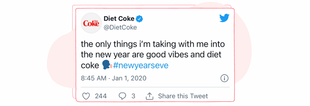 Talk about a bestseller  - Diet Coke 