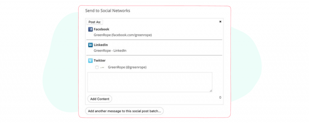 Social media CRM platforms - GreenRope