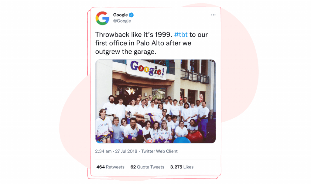 TBT examples - Google