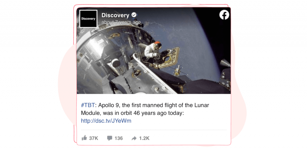 TBT examples from Discovery