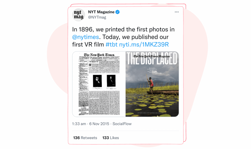 Milestones and achievements - Retrieved from @NYTmag