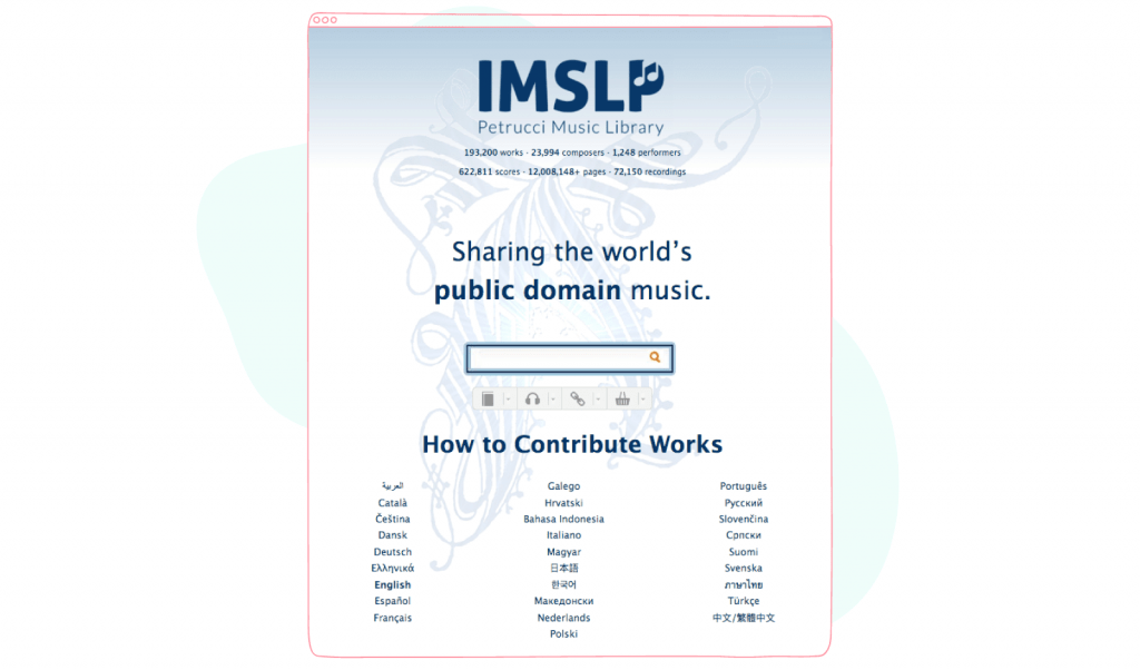 International Music Score Library Project 