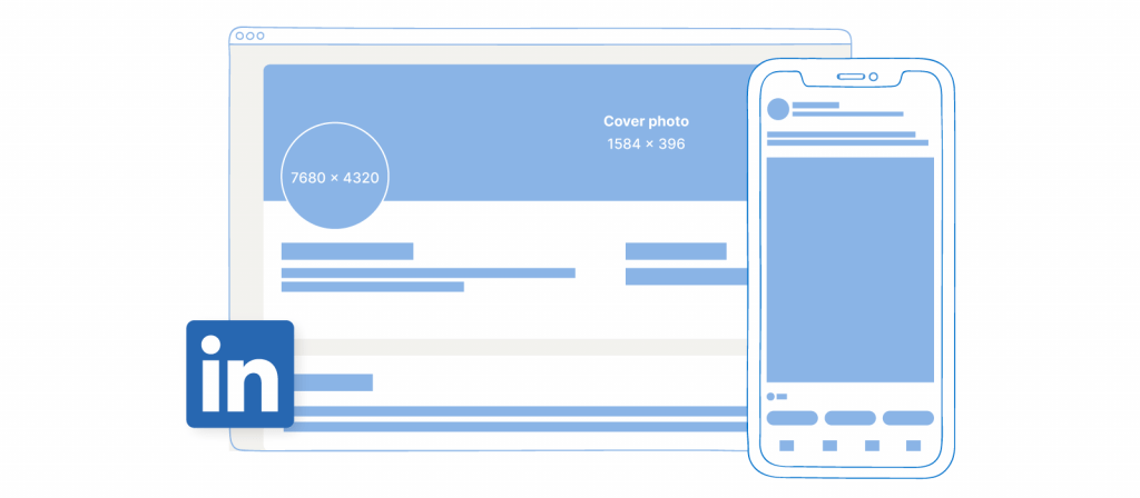 social media image sizes - LinkedIn