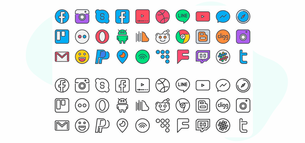 Illustrated Icon Set