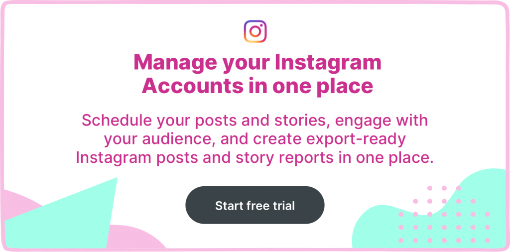 Instagram management cta