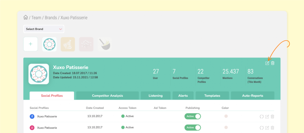 How to enable automatic sentiment analysis? 