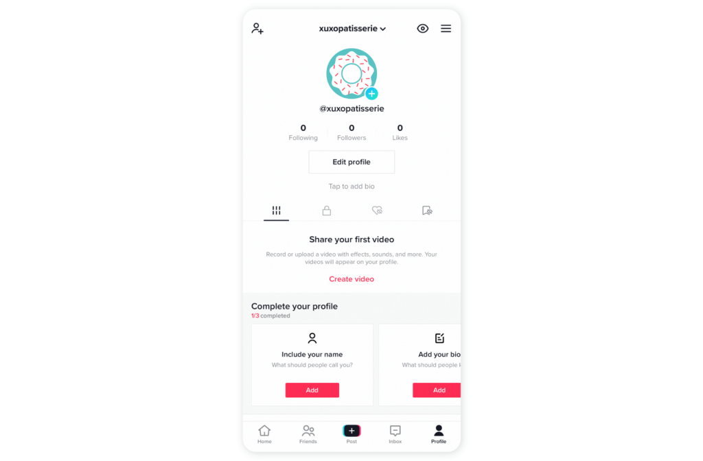 How to convert TikTok into business profile - Step 1