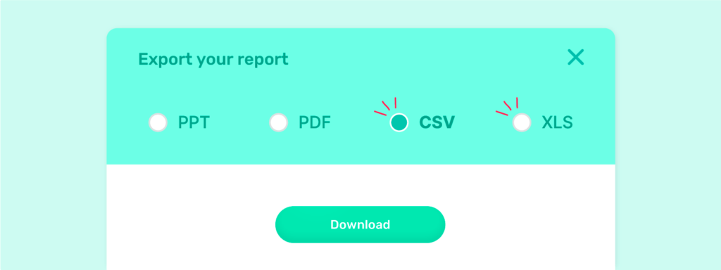 Sociality.io May 2022 - CSV and XLS exports