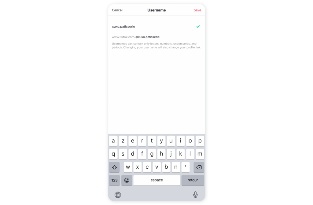 how to change username on tiktok - Step 3