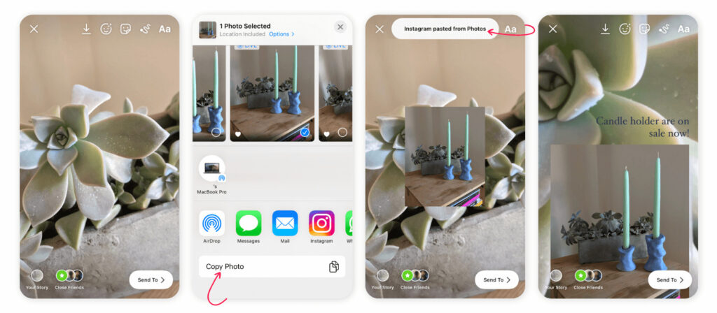 How to make collages on your Instagram Stories