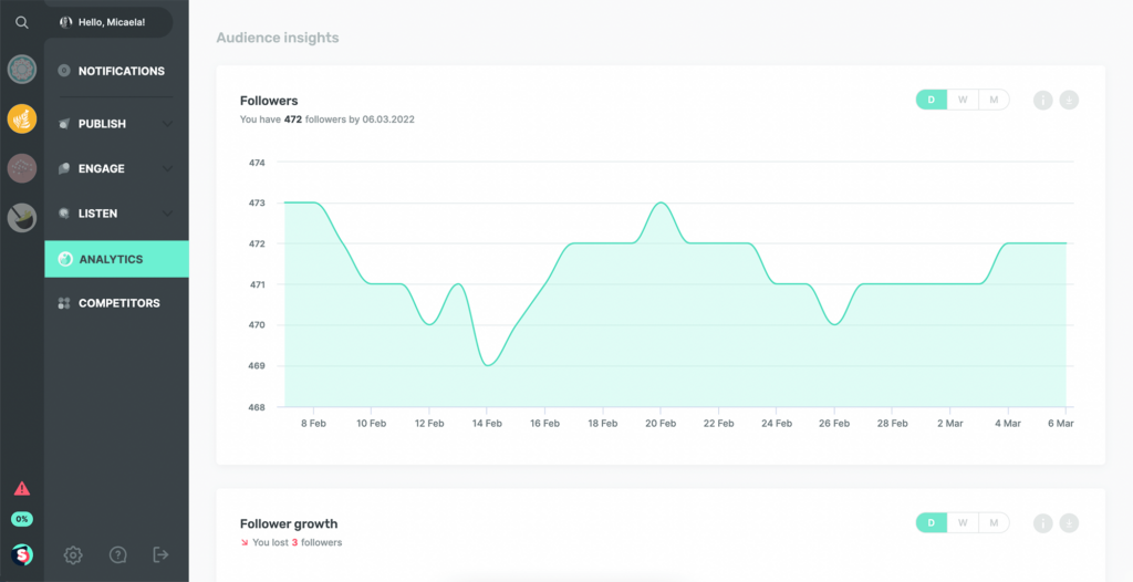 How to see Instagram analytics on Sociality.io